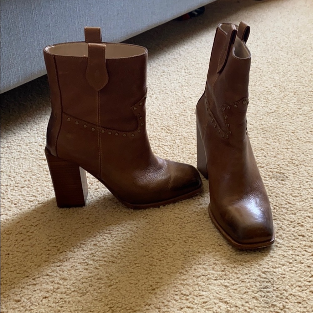 Brown PAIGE Booties